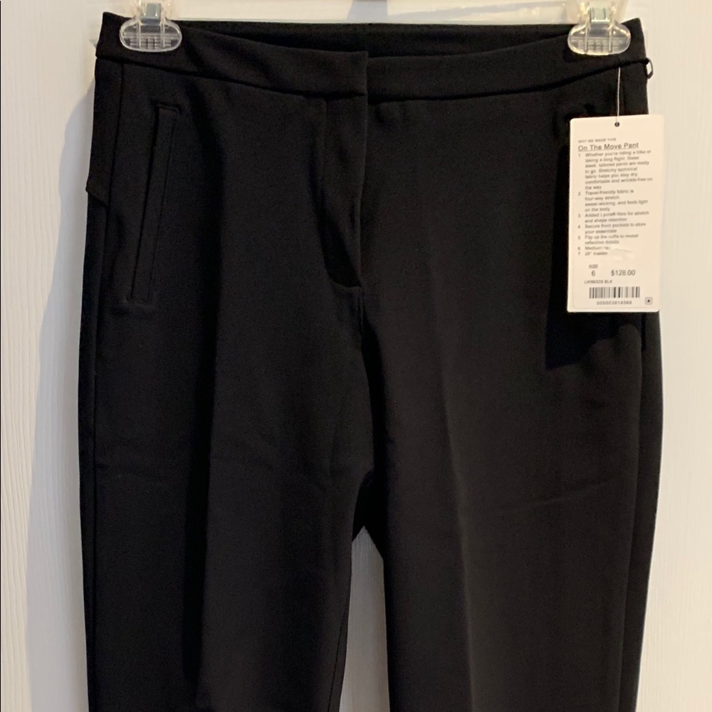 lululemon athletica Black Cropped Ankle Pants - Picture 3 of 5
